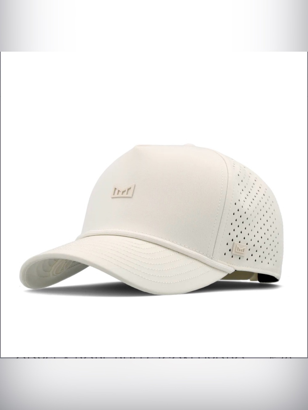 Melin Men's Odysea Rope Bulls Icon Hydro SnapBack Hat / Egret CL